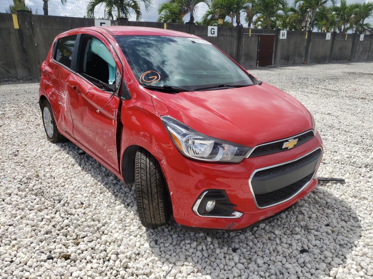 CHEVROLET SPARK 1LT 2017 with VIN KL8CD6SA8HC820971 - Photo from auction
