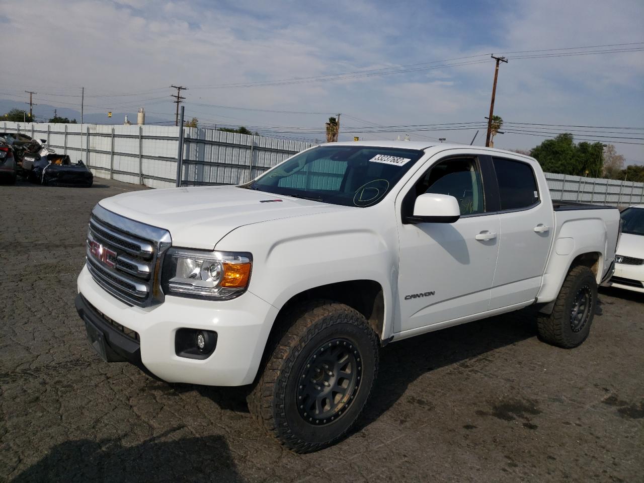 Photo 2 from auction – 2017 GMC CANYON SLE with VIN 1GTP6CE13H1322024
