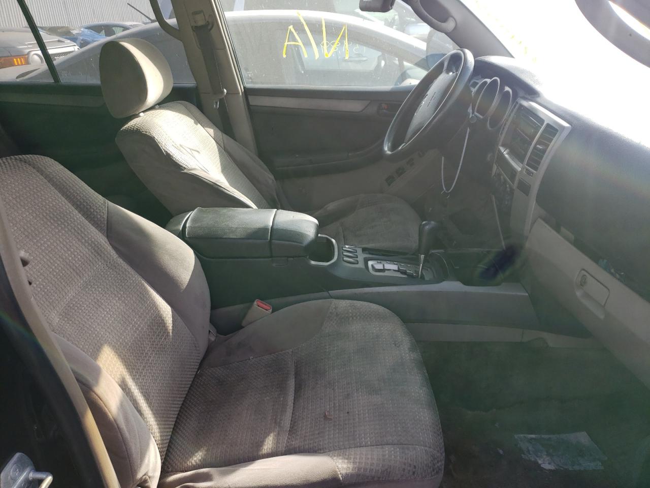 Photo 5 from auction – 2003 TOYOTA 4RUNNER SR with VIN JTEZT14R430004209
