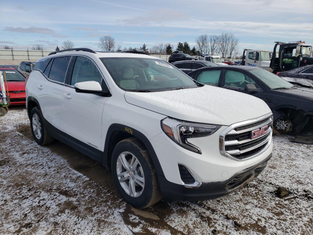 GMC TERRAIN SL 2021 with VIN 3GKALTEV2ML395460 - Photo from auction