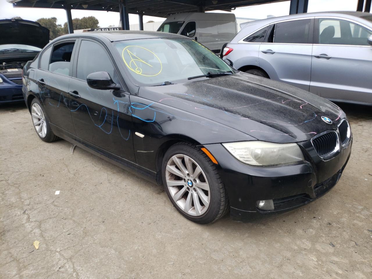 BMW 328 I 2009 with VIN WBAPH73529E125652 - Photo from auction