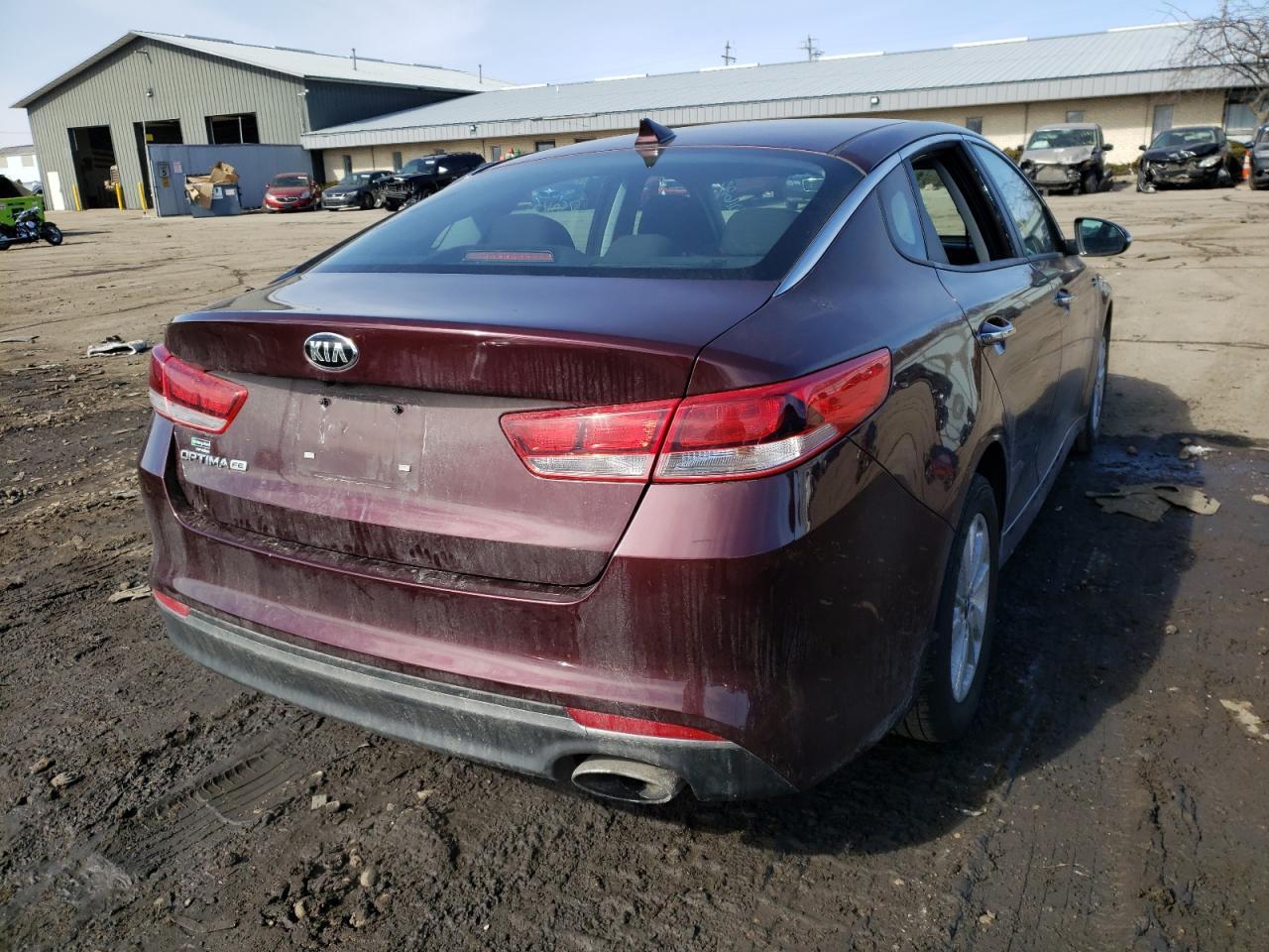 Photo 4 from auction – 2016 KIA OPTIMA LX with VIN 5XXGT4L30GG102068