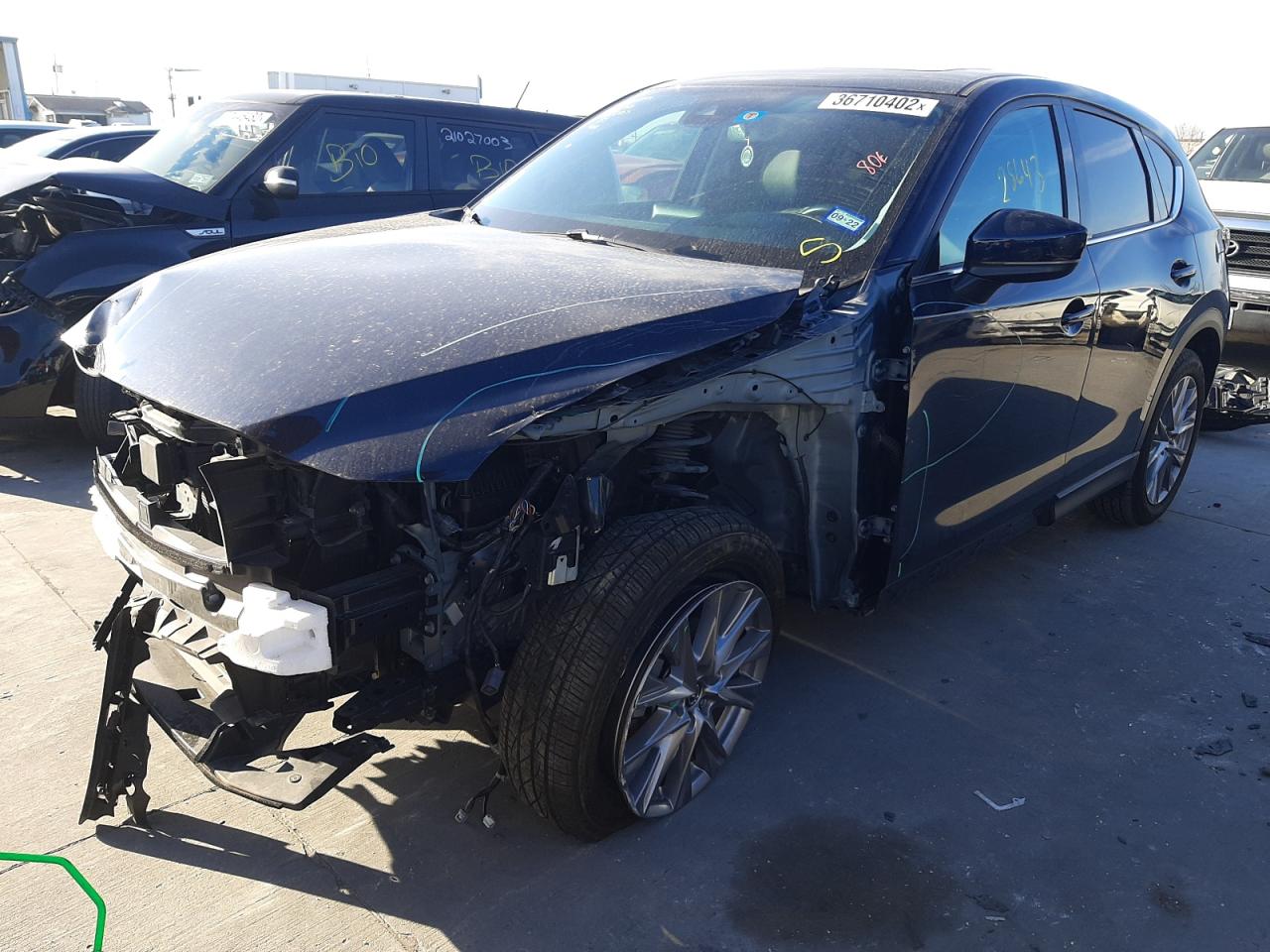 Photo 2 from auction – 2019 MAZDA CX-5 GRAND with VIN JM3KFBDM6K1520174