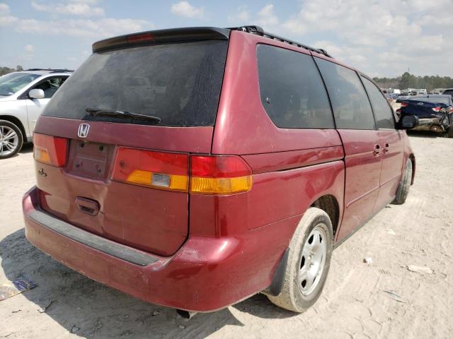 Photo 4 from auction – 2002 HONDA ODYSSEY EX with VIN 5FNRL18962B035055