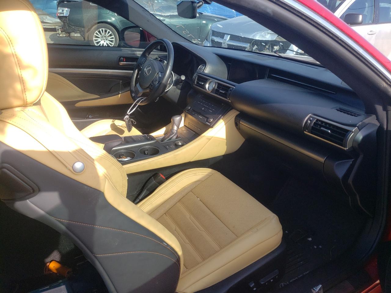 Photo 5 from auction – 2016 LEXUS RC 350 with VIN JTHSE5BC0G5006438