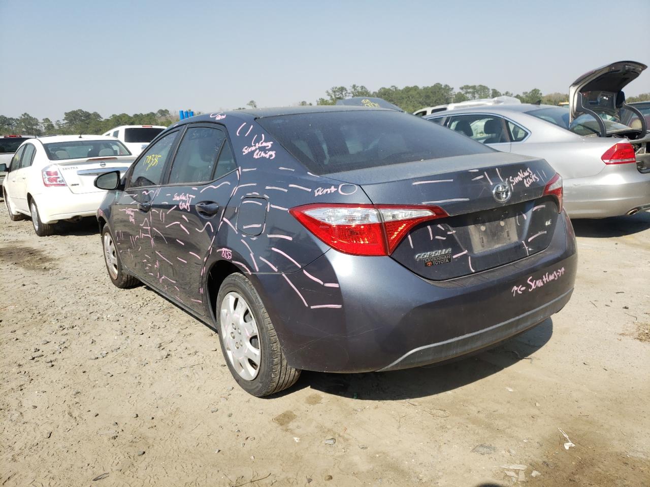 Photo 3 from auction – 2015 TOYOTA COROLLA L with VIN 2T1BURHE8FC273932