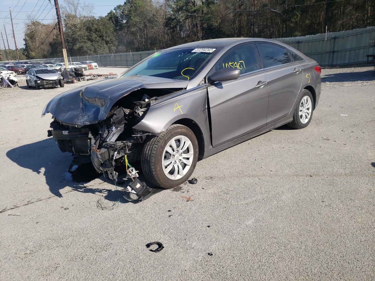 Photo 2 from auction – 2011 HYUNDAI SONATA GLS with VIN 5NPEB4AC3BH170553