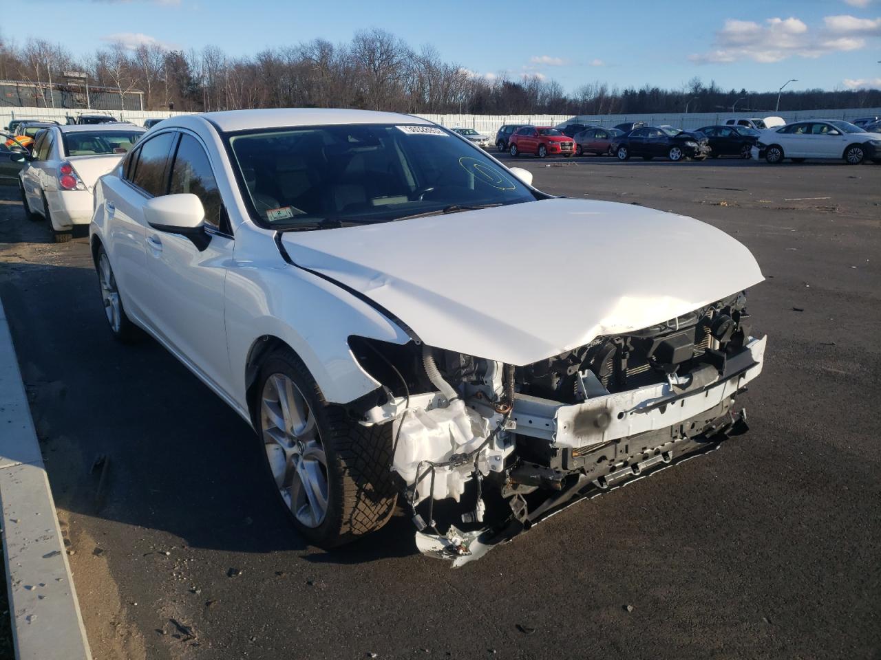 MAZDA 6 TOURING 2017 with VIN JM1GL1V5XH1111175 - Photo from auction