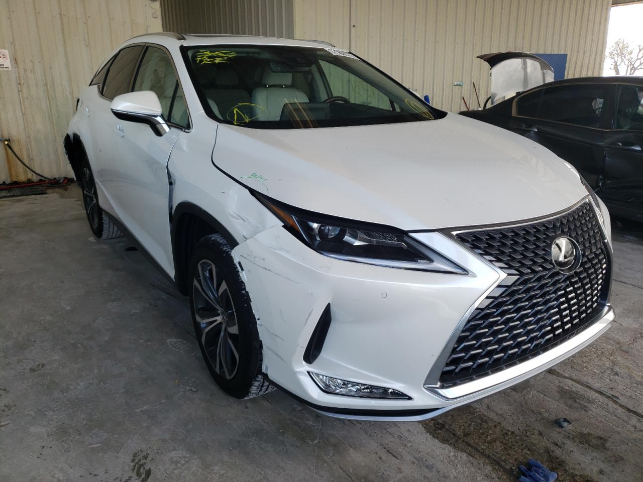 LEXUS RX 350 2022 with VIN 2T2HZMAA8NC232426 - Photo from auction