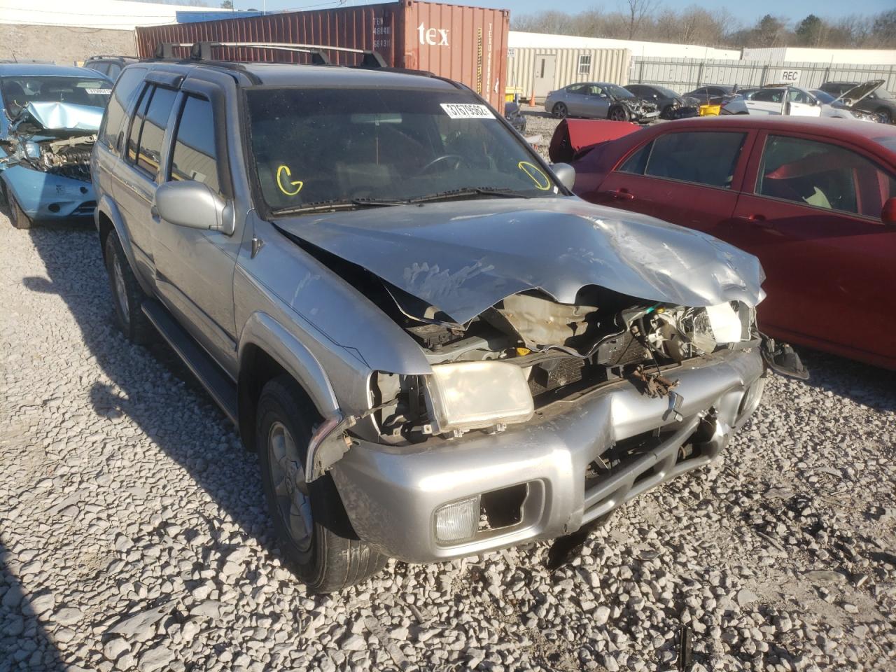 NISSAN PATHFINDER 2001 with VIN JN8DR09Y91W579217 - Photo from auction
