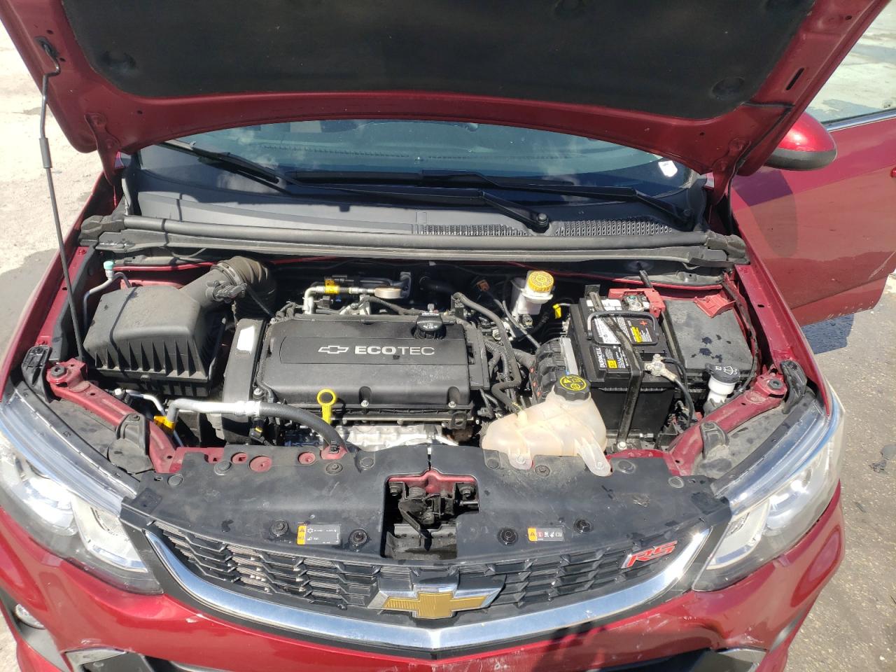 Photo 7 from auction – 2017 CHEVROLET SONIC LT with VIN 1G1JD6SH1H4153904