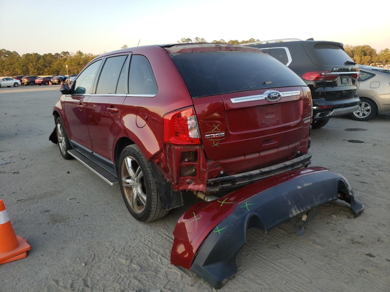 Photo 3 from auction – 2013 FORD EDGE LIMIT with VIN 2FMDK3K98DBA44045