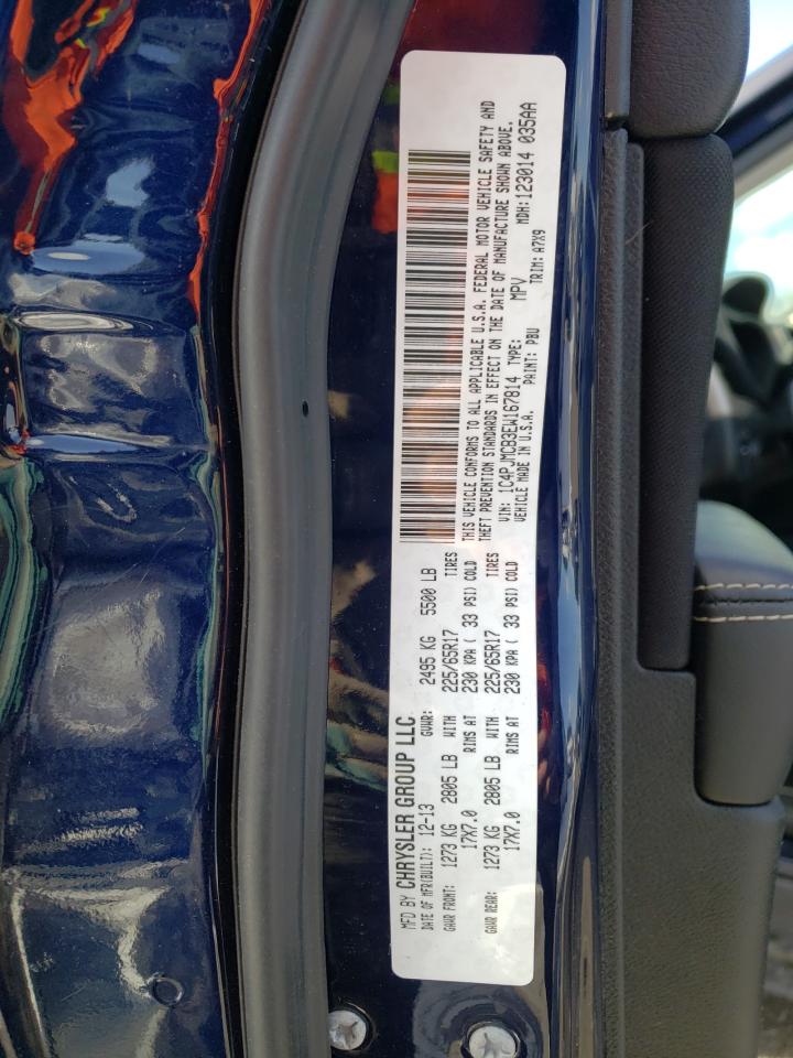 Photo 10 from auction – 2014 JEEP CHEROKEE L with VIN 1C4PJMCB3EW167814