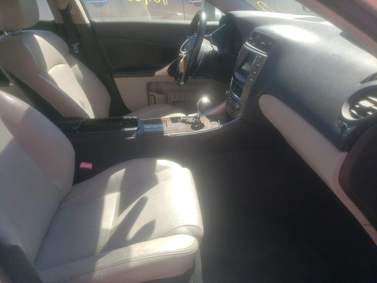 Photo 5 from auction – 2009 LEXUS IS 250 with VIN JTHBK262195090362