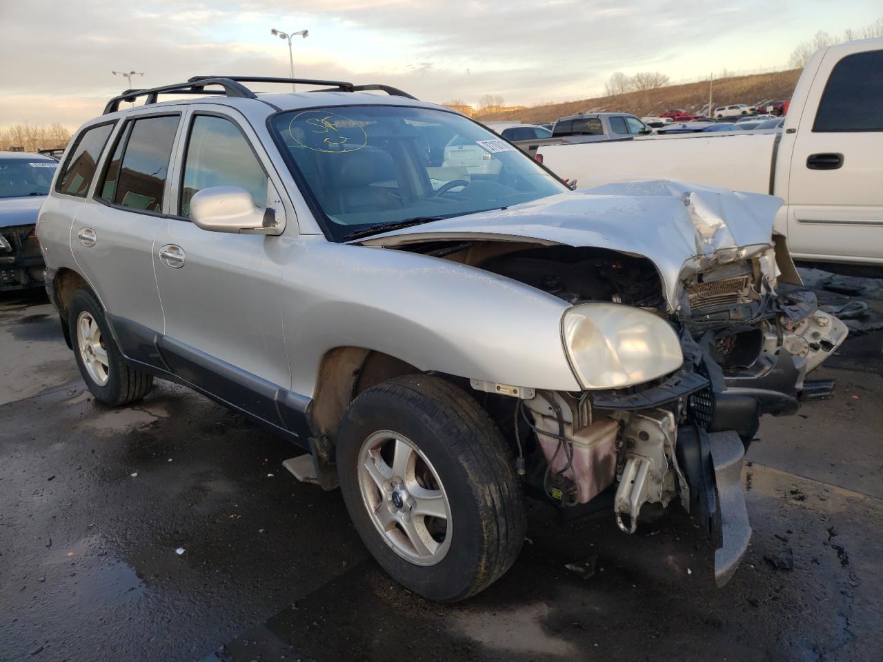 HYUNDAI SANTA FE G 2002 with VIN KM8SC73D02U321101 - Photo from auction