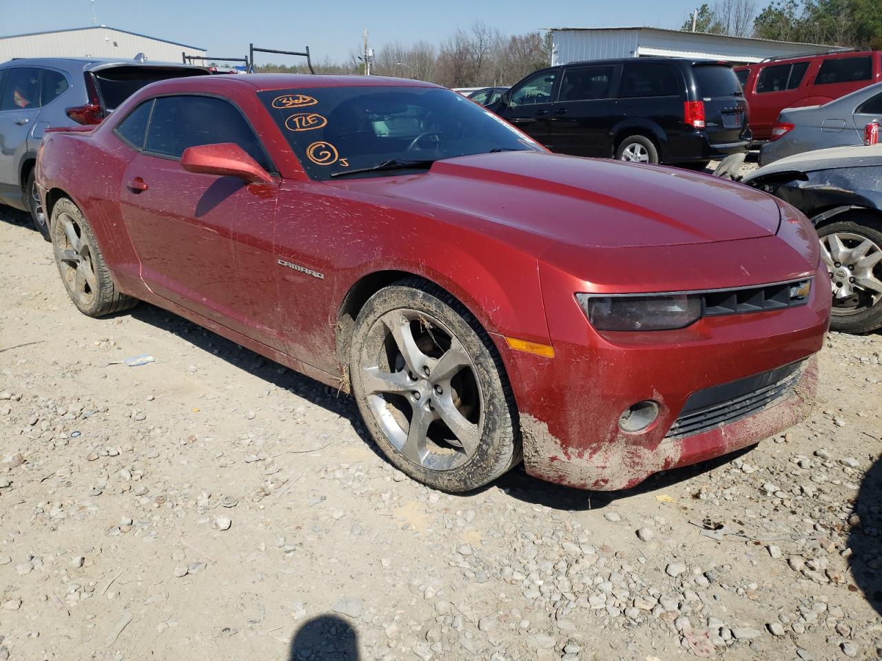 Photo 1 from auction – 2014 CHEVROLET CAMARO LT with VIN 2G1FF1E31E9324050