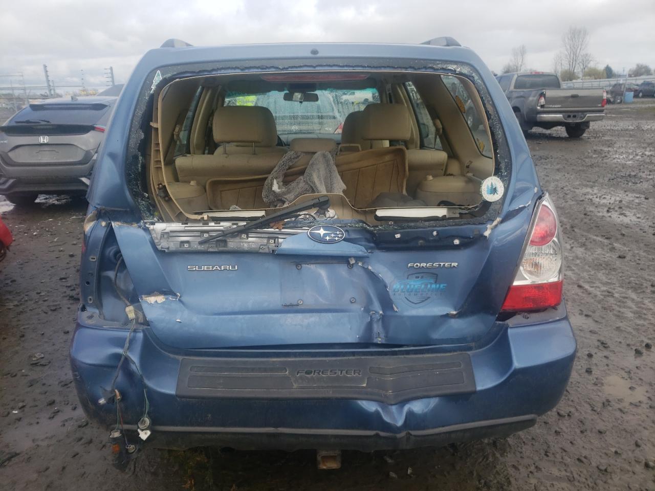 Photo 9 from auction – 2007 SUBARU FORESTER with VIN JF1SG63617H700747