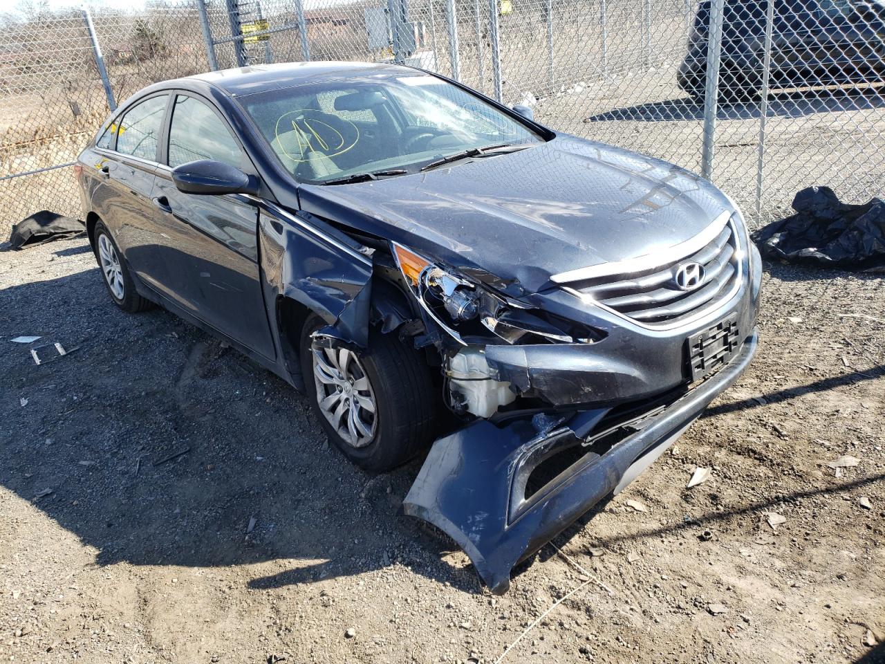 HYUNDAI SONATA GLS 2012 with VIN 5NPEB4AC4CH397428 - Photo from auction