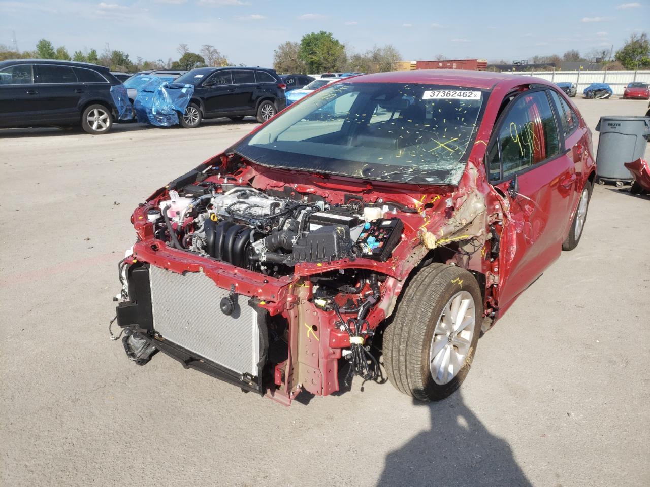 Photo 9 from auction – 2021 TOYOTA COROLLA LE with VIN 5YFVPMAE5MP248808