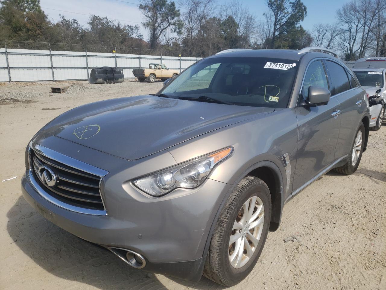 Photo 2 from auction – 2013 INFINITI FX37 with VIN JN8CS1MW8DM170430