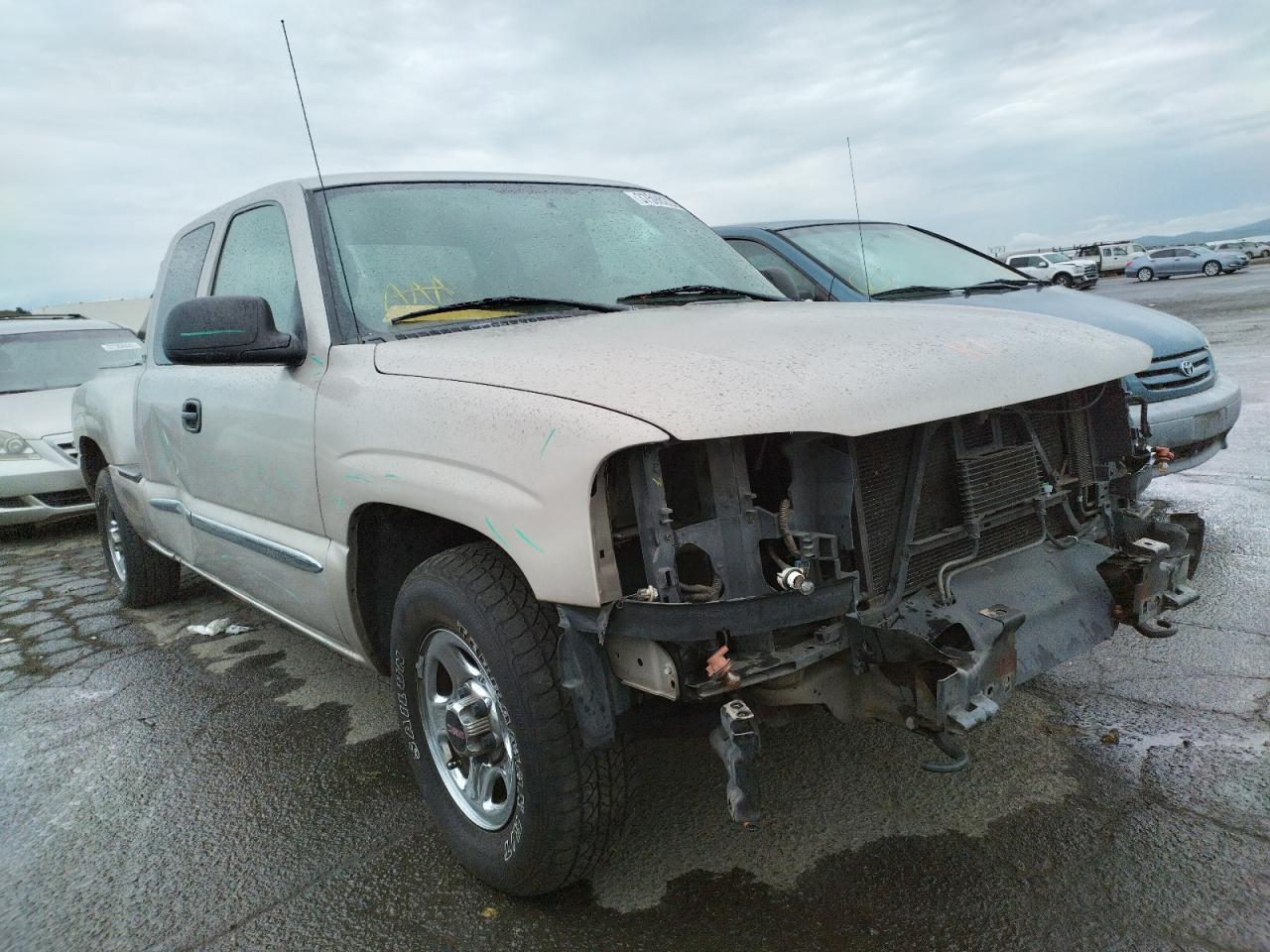 GMC NEW SIERRA 2004 with VIN 1GTEC19T74Z287080 - Photo from auction