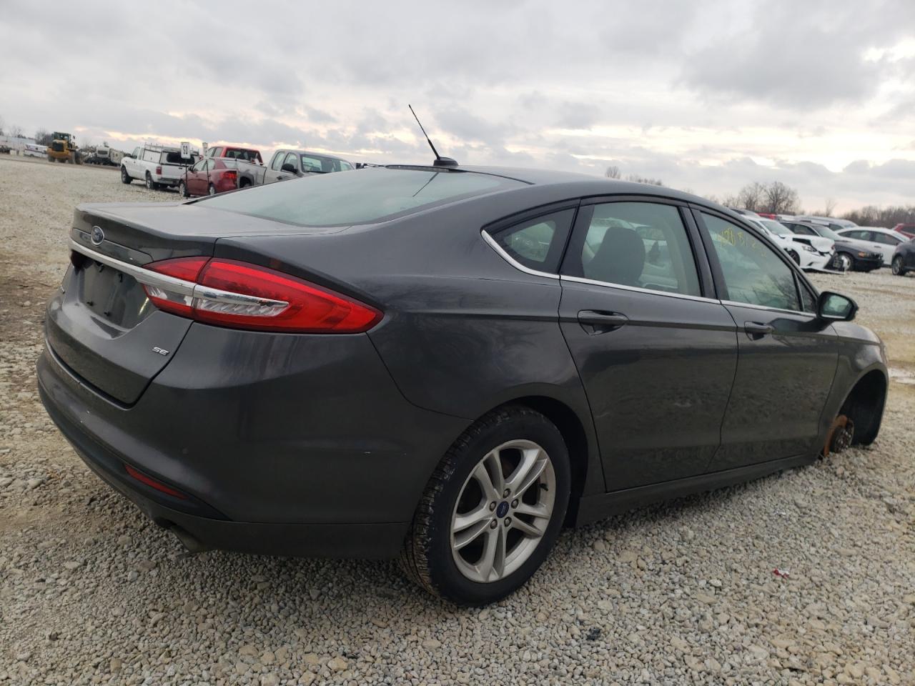 Photo 4 from auction – 2018 FORD FUSION SE with VIN 3FA6P0H76JR125681