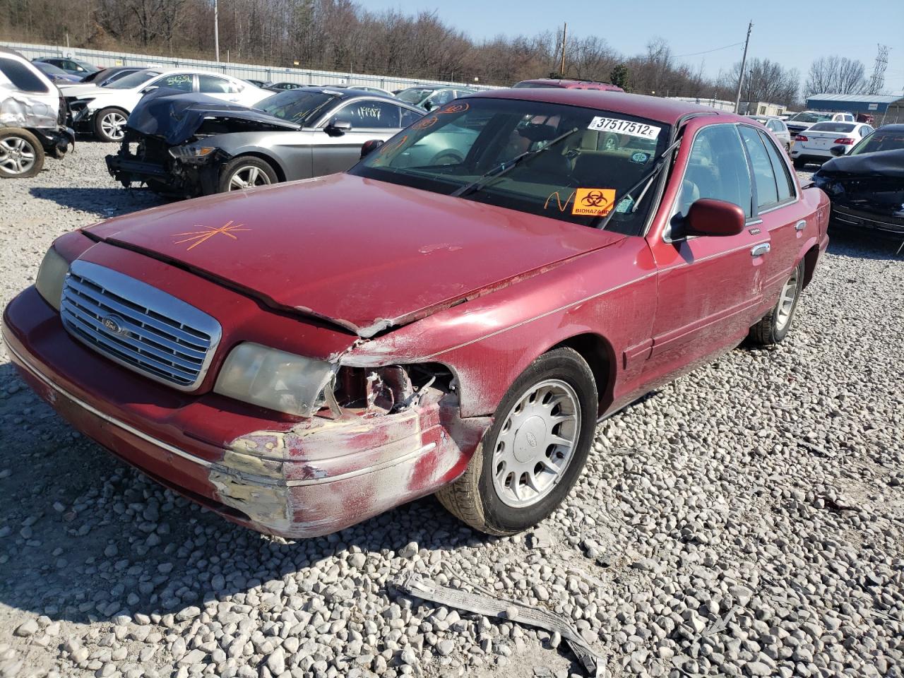 Photo 2 from auction – 2002 FORD CROWN VICT with VIN 2FAFP74W82X160635