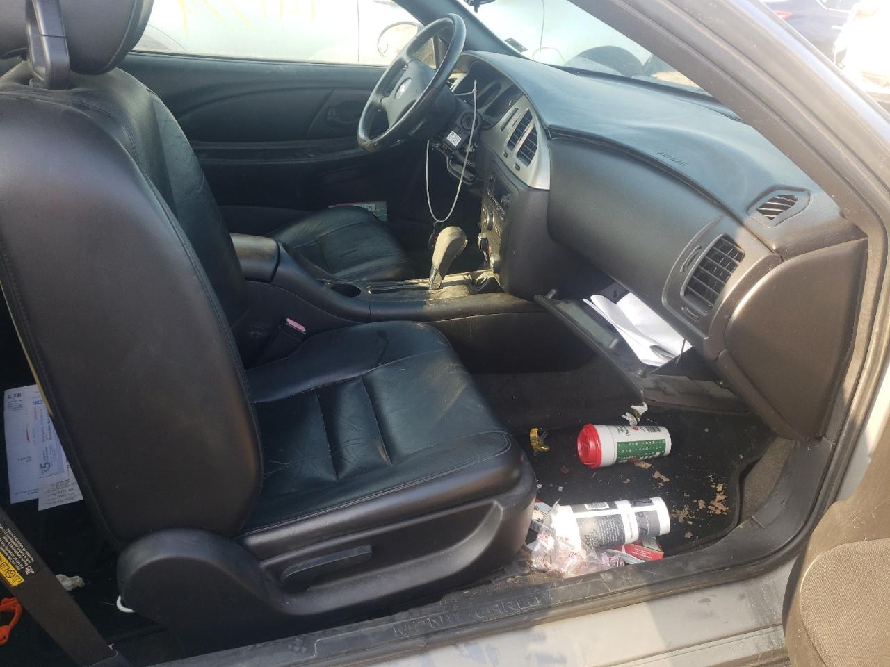Photo 5 from auction – 2006 CHEVROLET MONTE CARL with VIN 2G1WK151269328099