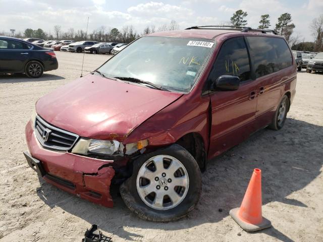 Photo 2 from auction – 2002 HONDA ODYSSEY EX with VIN 5FNRL18962B035055