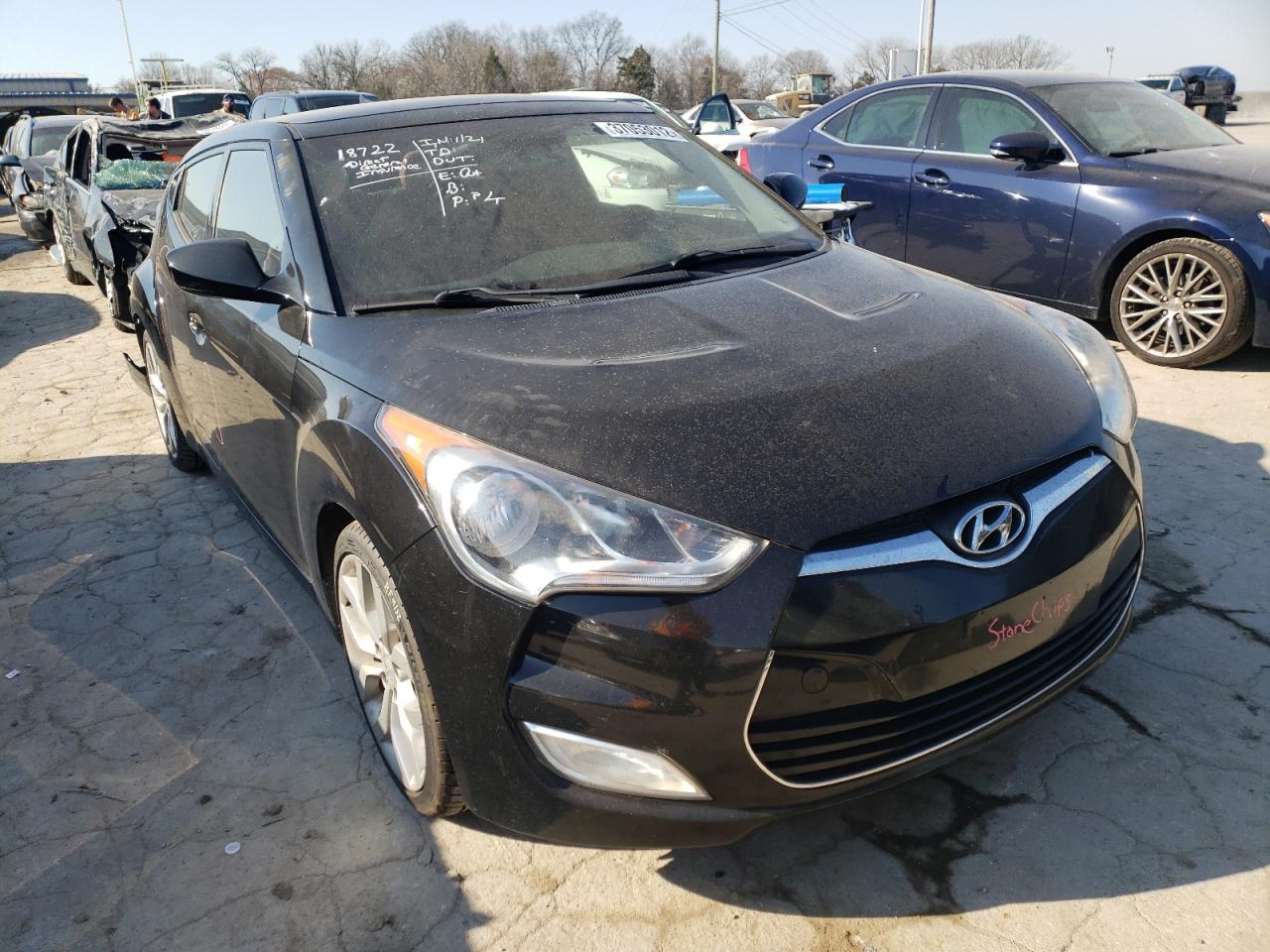 HYUNDAI VELOSTER 2012 z numerem VIN KMHTC6AD1CU083083 - Zdjęcie z aukcji