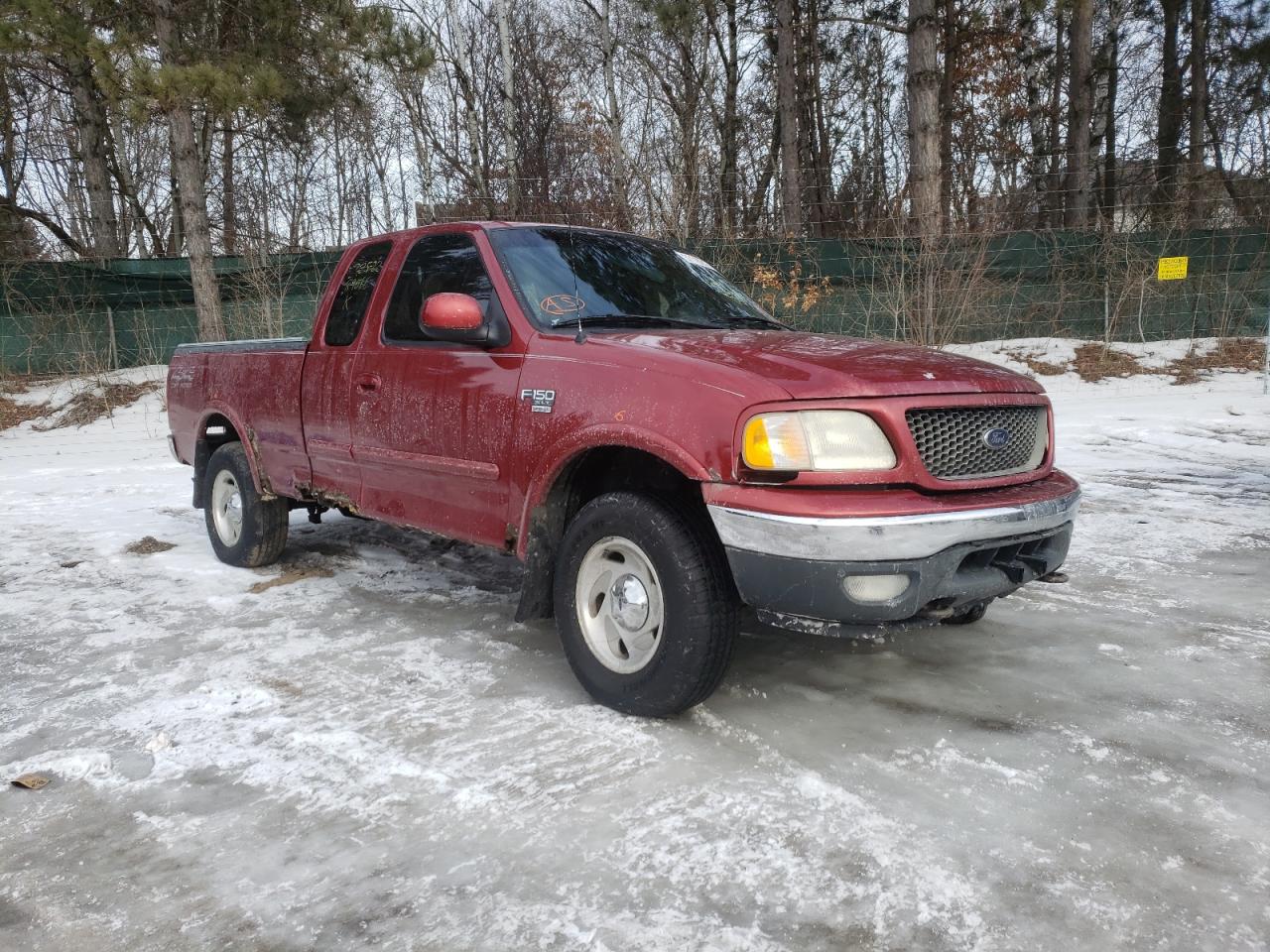 FORD F150 2000 with VIN 1FTRX18L2YNB14278 - Photo from auction