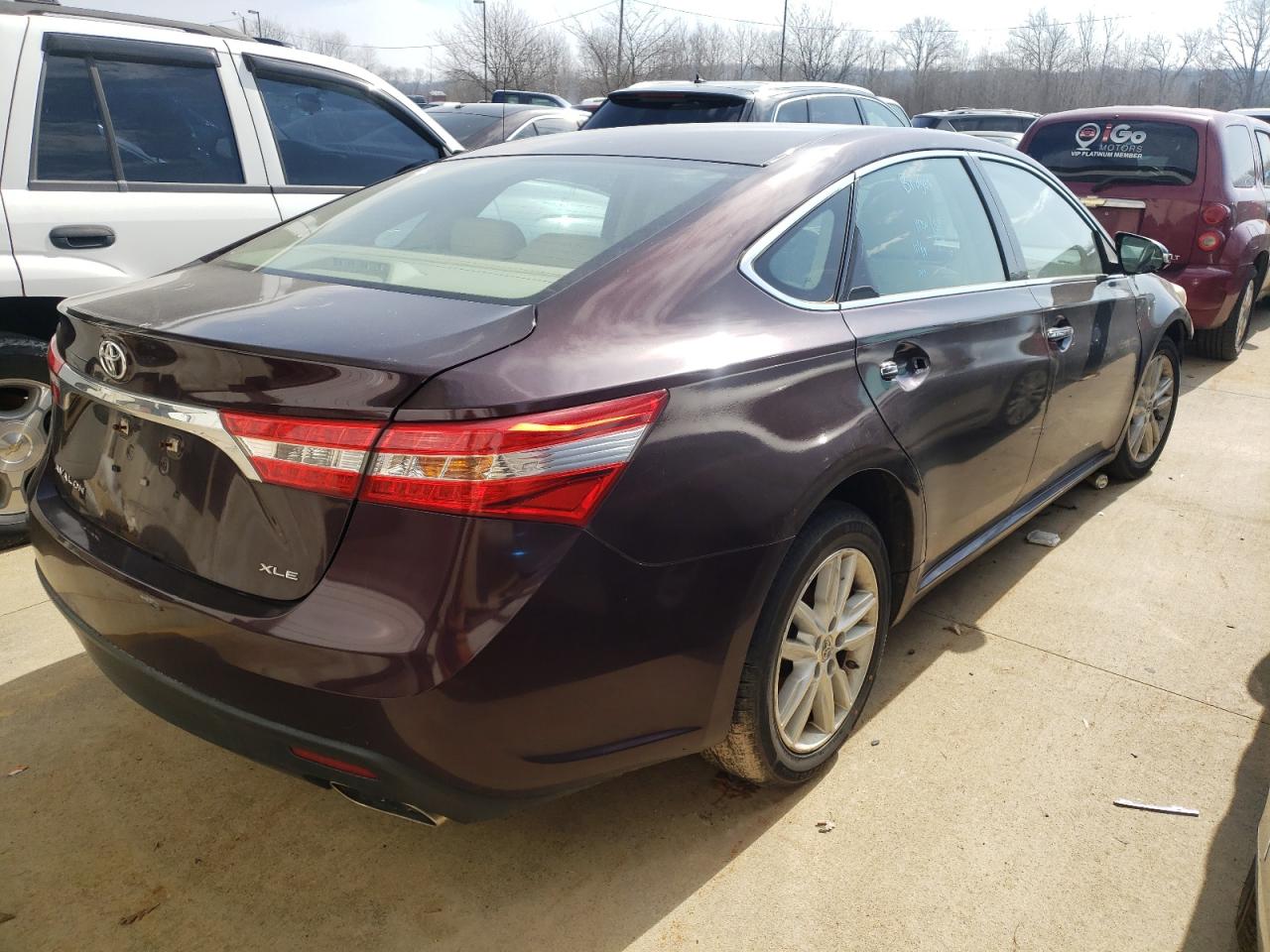 Photo 4 from auction – 2014 TOYOTA AVALON BAS with VIN 4T1BK1EB2EU083980