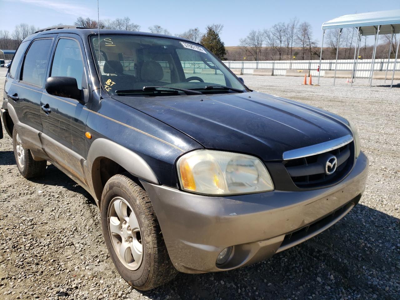 MAZDA TRIBUTE LX 2004 with VIN 4F2YZ04134KM21247 - Photo from auction