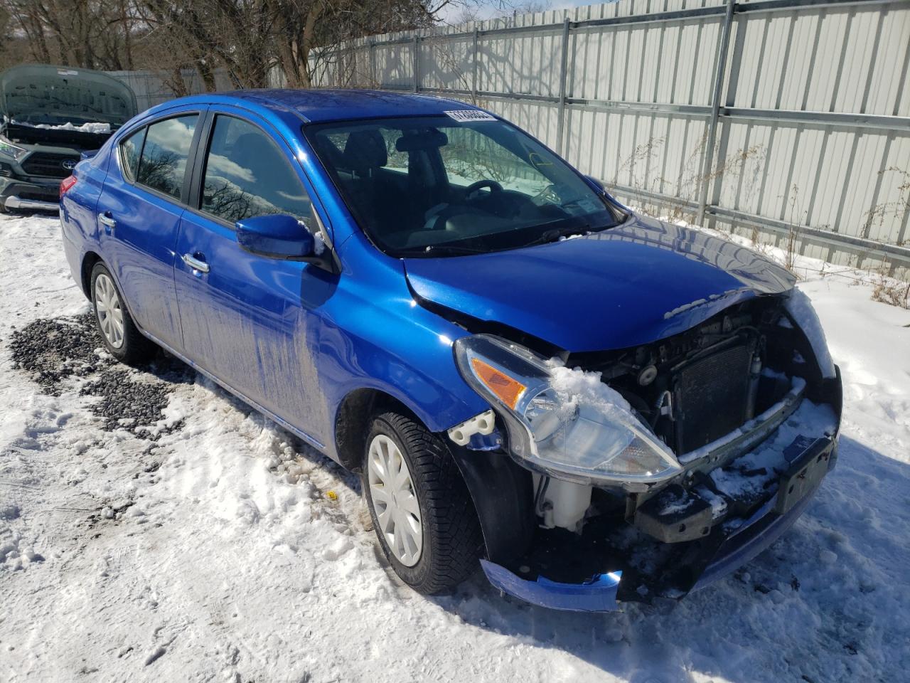 NISSAN VERSA S 2017 with VIN 3N1CN7AP3HL899053 - Photo from auction