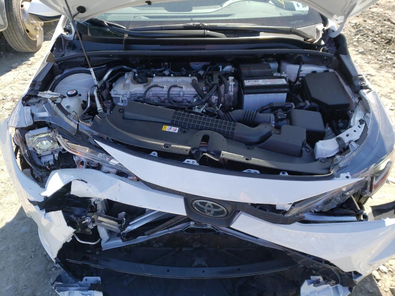 Photo 7 from auction – 2021 TOYOTA COROLLA LE with VIN JTDEPMAE0MJ186626
