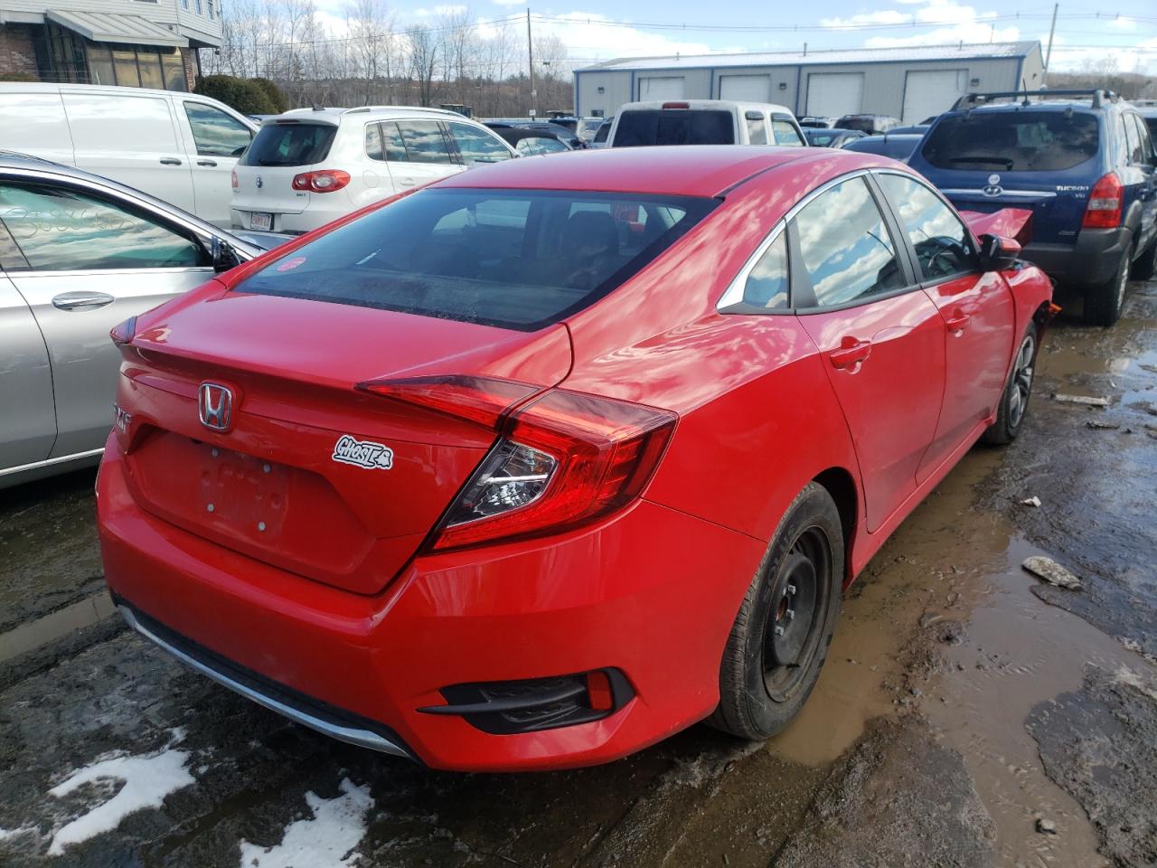 Photo 4 from auction – 2019 HONDA CIVIC LX with VIN 2HGFC2F68KH577965