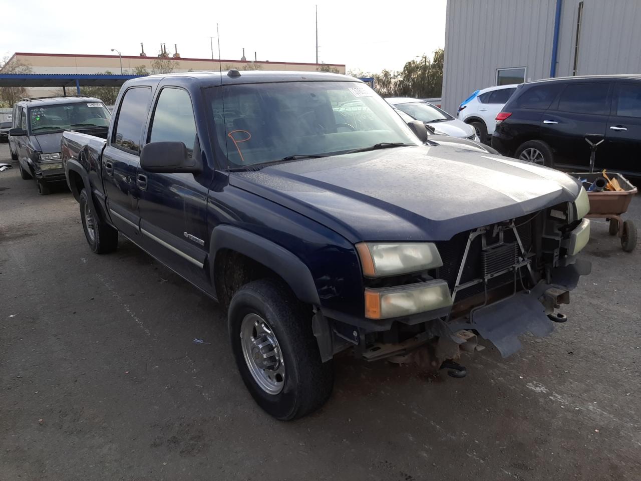 CHEVROLET SILVERADO 2005 with VIN 1GCGK13U35F820493 - Photo from auction