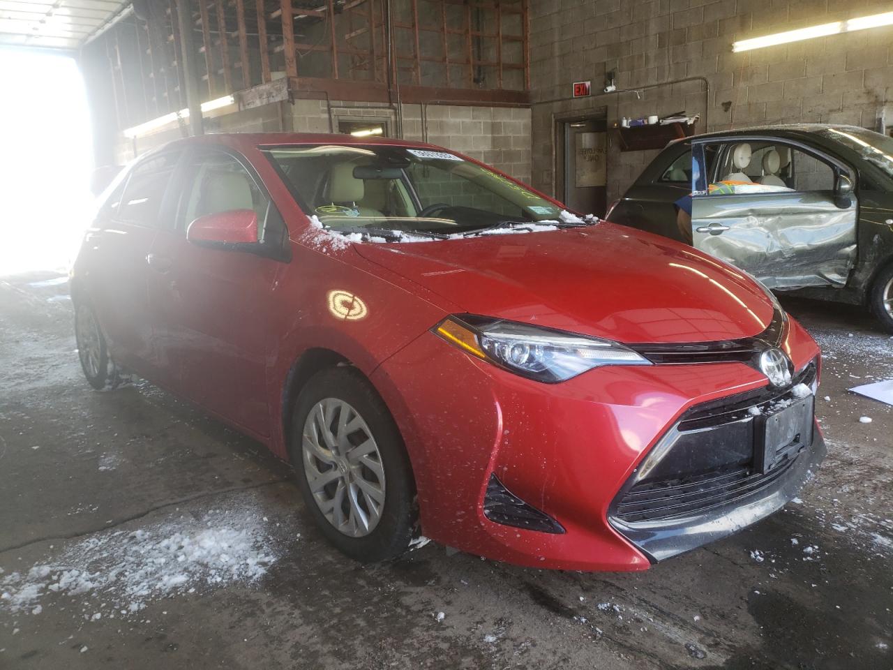 TOYOTA COROLLA L 2018 with VIN 2T1BURHE5JC970774 - Photo from auction