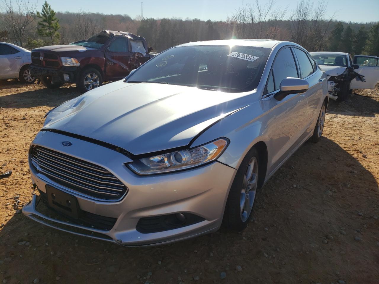 Photo 2 from auction – 2016 FORD FUSION S with VIN 3FA6P0G74GR102961
