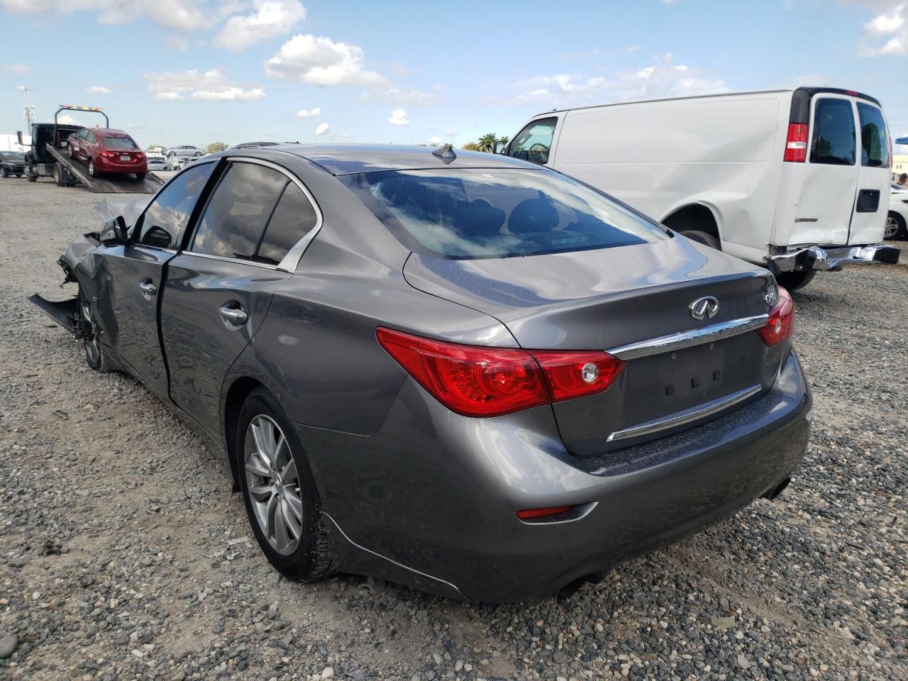 Photo 3 from auction – 2015 INFINITI Q50 BASE with VIN JN1BV7AP4FM340755