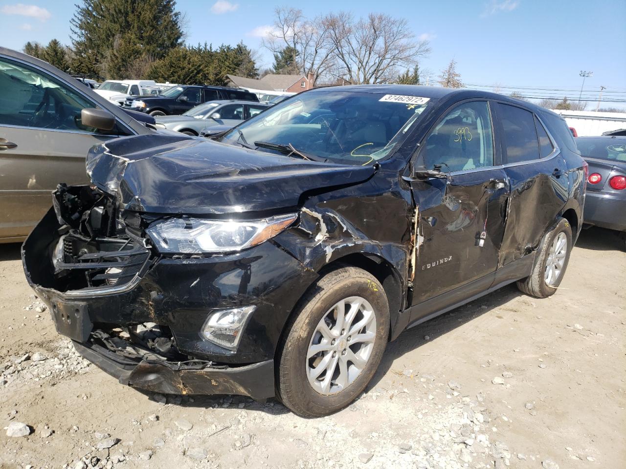 Photo 2 from auction – 2021 CHEVROLET EQUINOX LT with VIN 3GNAXKEV9ML320336