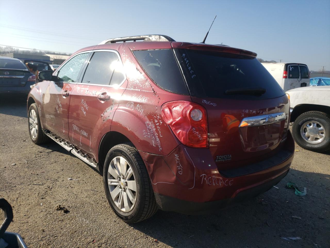 Photo 3 from auction – 2010 CHEVROLET EQUINOX LT with VIN 2CNALPEWXA6323588