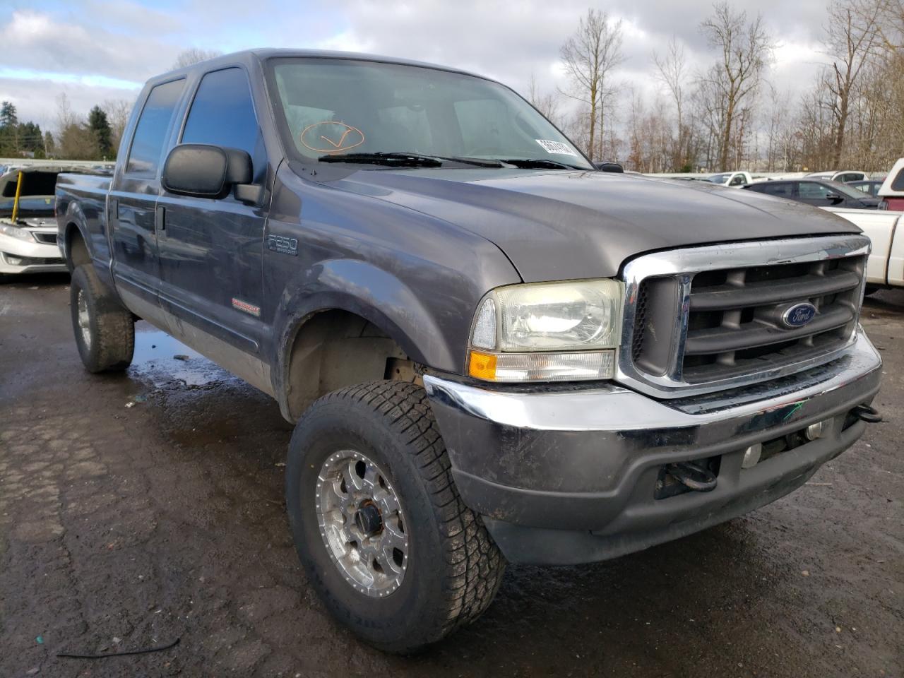 FORD F250 SUPER 2003 with VIN 1FTNW21P93EC42126 - Photo from auction