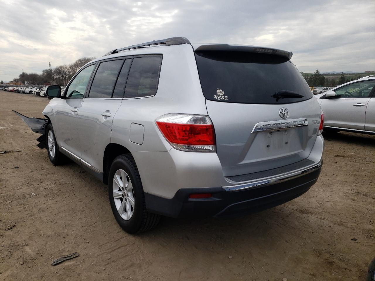 Photo 3 from auction – 2012 TOYOTA HIGHLANDER with VIN 5TDZK3EH9CS076366