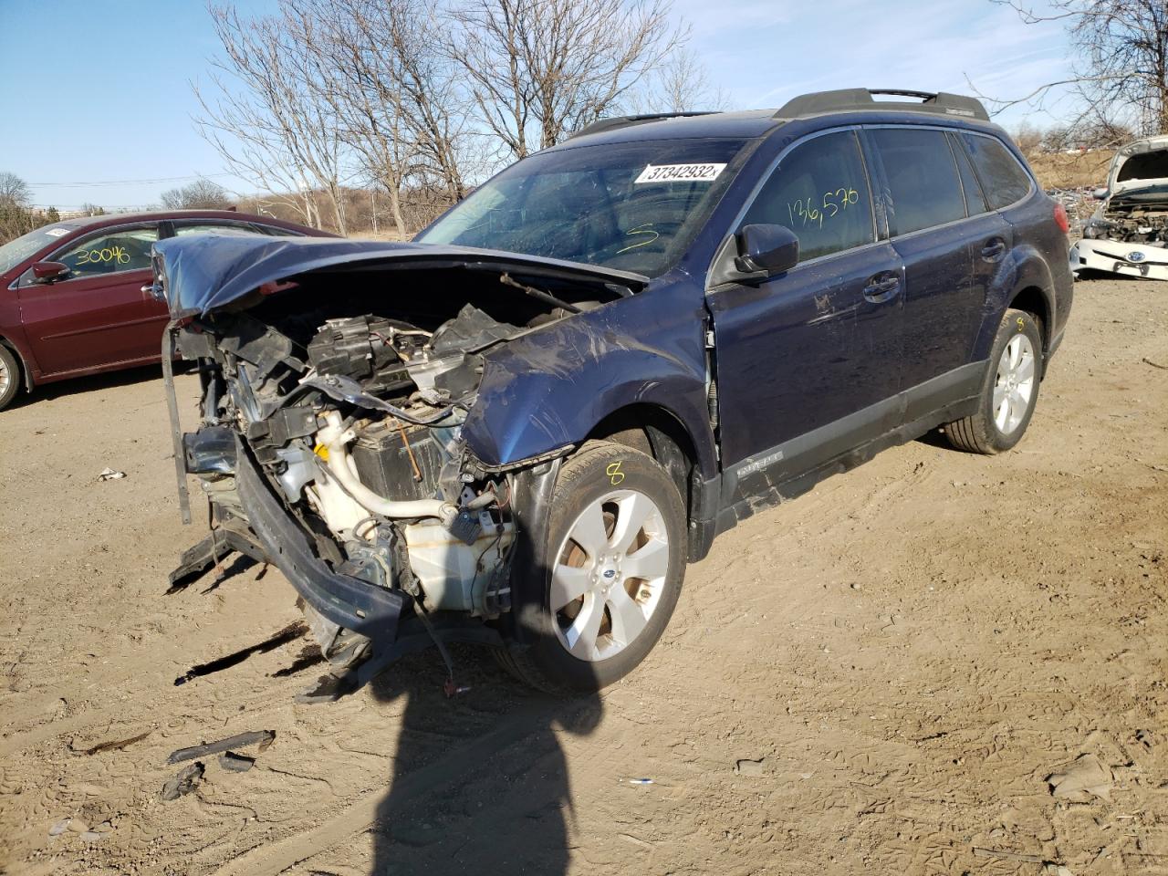 Photo 2 from auction – 2011 SUBARU OUTBACK 2. with VIN 4S4BRCKC1B3431984