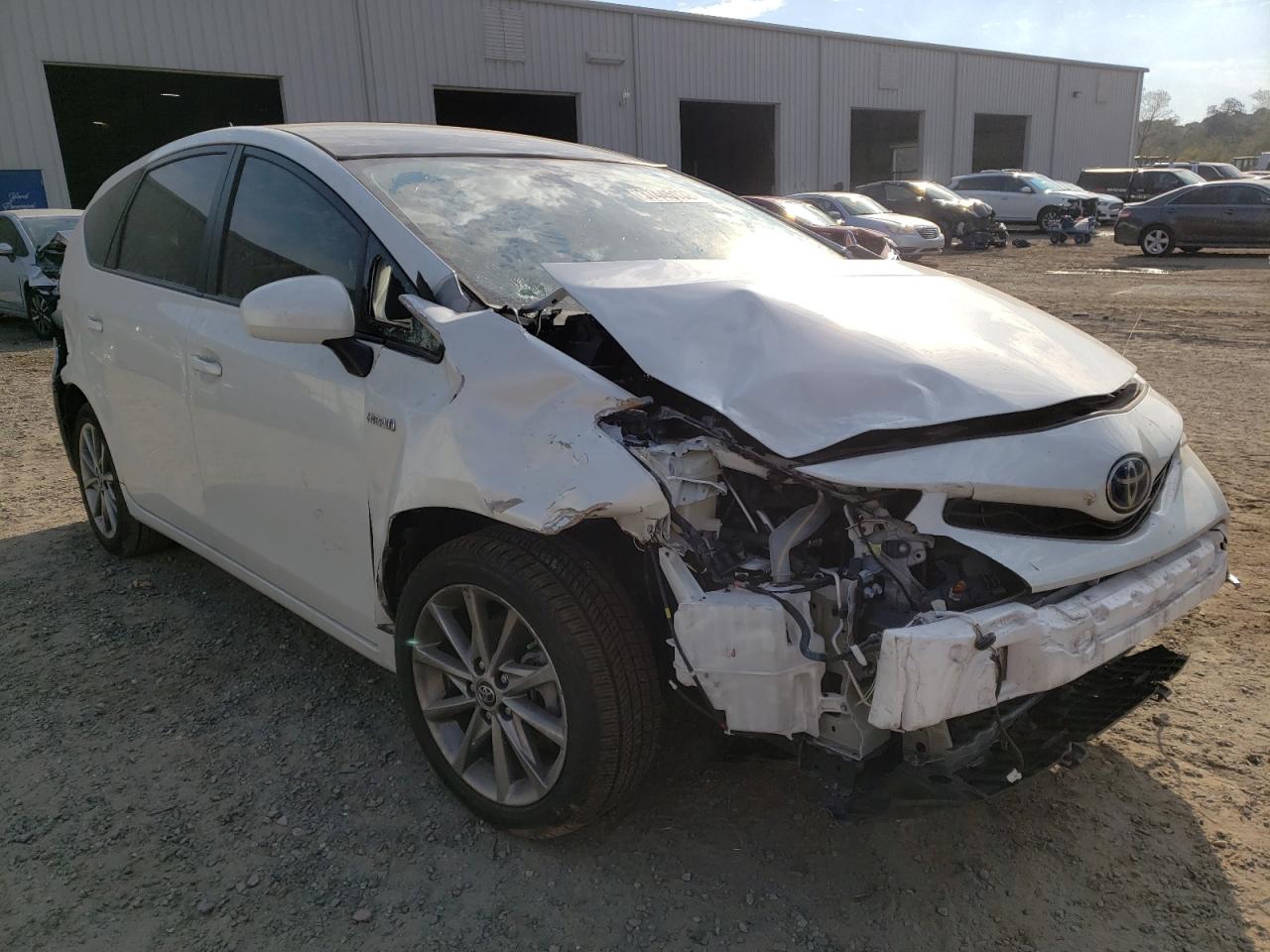 TOYOTA PRIUS V 2017 with VIN JTDZN3EU6HJ056035 - Photo from auction