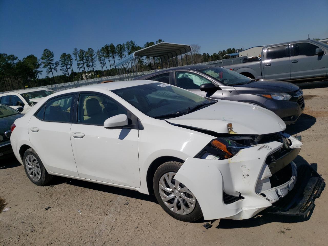 Photo 1 from auction – 2018 TOYOTA COROLLA L with VIN 5YFBURHE9JP747248