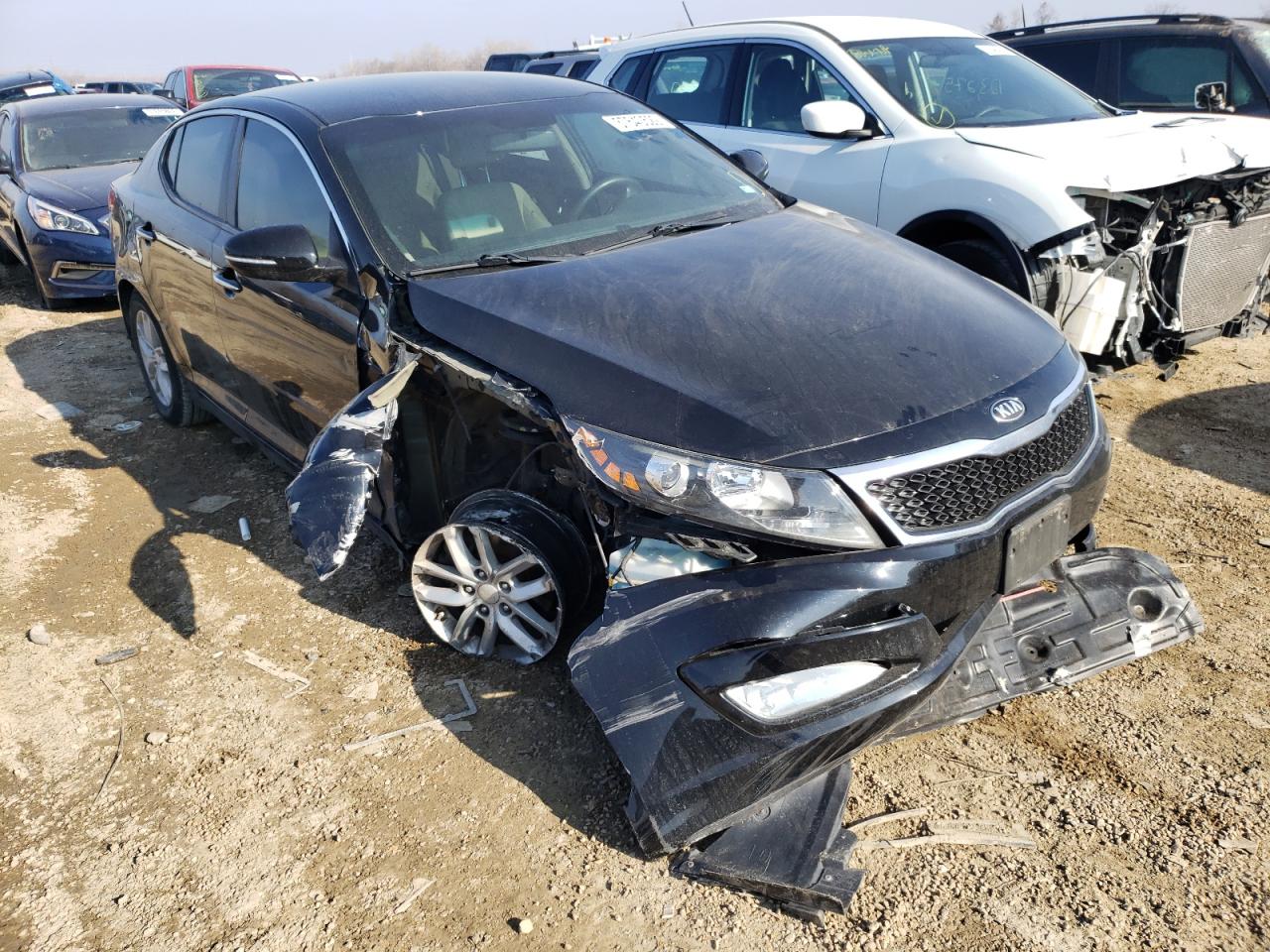 KIA OPTIMA LX 2013 with VIN 5XXGM4A70DG178615 - Photo from auction