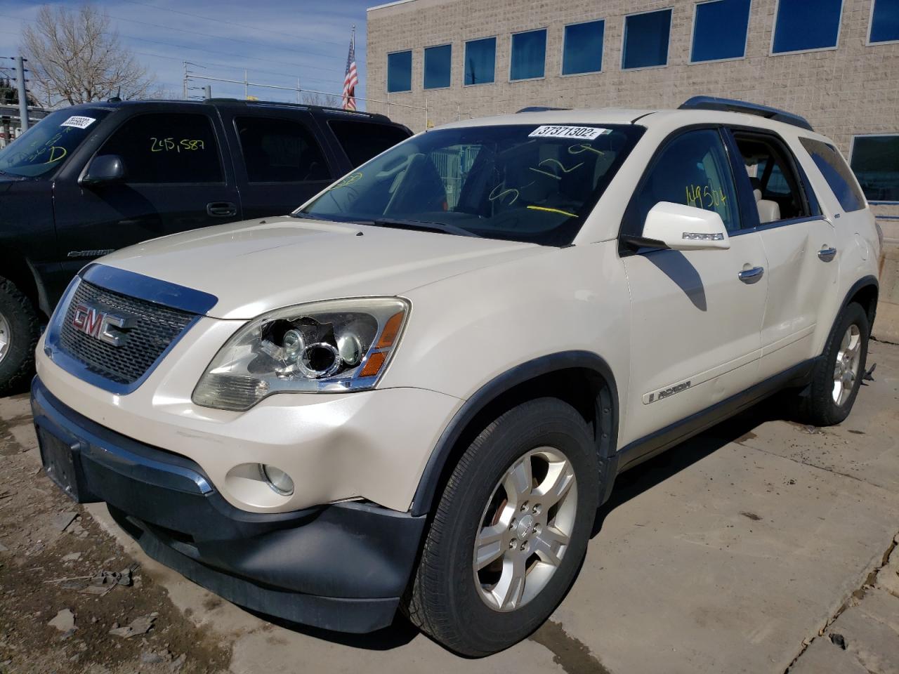 Photo 2 from auction – 2008 GMC ACADIA SLT with VIN 1GKEV23728J126124