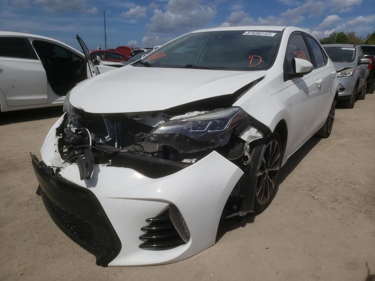 Photo 2 from auction – 2017 TOYOTA COROLLA L with VIN 2T1BURHE6HC859743